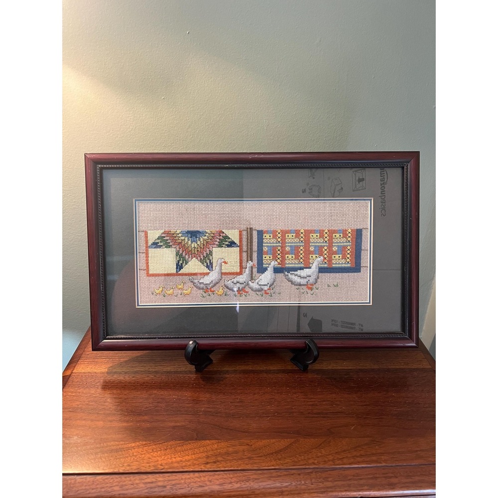 Quilts & Geese Cross Stitch